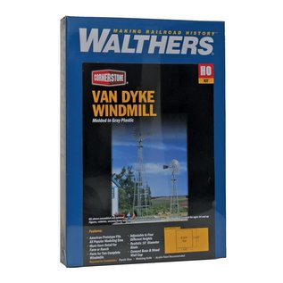 Walthers 933-3198 Van Dike Windmill, Walthers HO