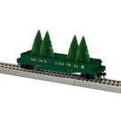 Lionel 2454090 HO Gondola w/Tree Load MEC