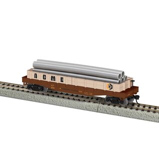 Lionel 2454130 HO Acme Gondola w/Pipe Load