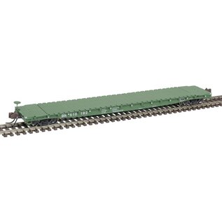 Atlas N 50006426 N GSI 60' Flat Car Burlington Northern #610190