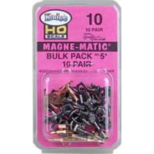 Kadee #10 Bulk Pack #5 Couplers 10Pr, Kadee HO