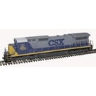 Atlas HO 10004172 Dash 8-40C Silver CSX White Roof #7632, Atlas HO