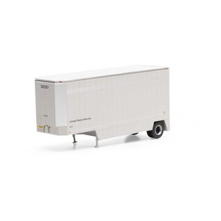 Athearn ATH90203 HO RTR 28' Drop Sill Trailer, UPS/No Shield #292267