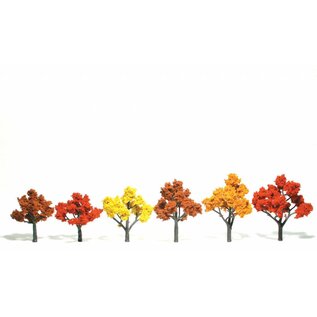 Woodland Scenics TR1541 Fall Mix Trees, 3" - 5"