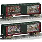 Lionel 2428150 Mickey & Minnie Candy Cane Box Car