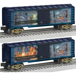 Lionel Lionel 2428160 Mickey & Minnie Christmas Lodge Box Car
