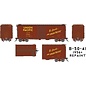 Rapido 154008A HO UP 40' B-50-41 Boxcar: Union Pacific - 1956 Repaint: Single Car