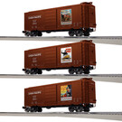 Lionel 2442050 UP WWII Boxcar Art PS1 3-Pack #5