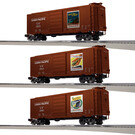 Lionel 2442060 UP WWII Boxcar Art PS1 3-Pack #6