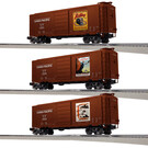 Lionel 2442010  UP WWII Boxcar Art PS1 3 Pack #1