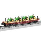 Lionel 2426150 Pennsylvania 40' Flatcar w/ John Deere tractor load