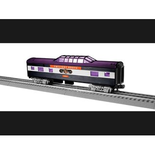 Lionel 2427970 O RTR Halloween Streamlined Vista Doom Coach (Hunter)