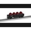 Lionel 2428330 O RTR Lackawanna Gondola with Canister Load #8330