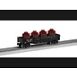 Lionel 2428330 O RTR Lackawanna Gondola with Canister Load #8330