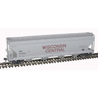Atlas HO 20006398 HO MASTER PLUS 5250 COVERED HOPPER WISCONSIN CENTRAL #83027