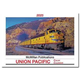 McMillan Publishing 2025 Union Pacific Calendar
