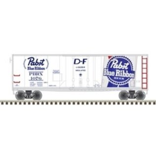 Atlas HO 20007249 40' Plug Door Box Car Pabst Blue Ribbon #1076