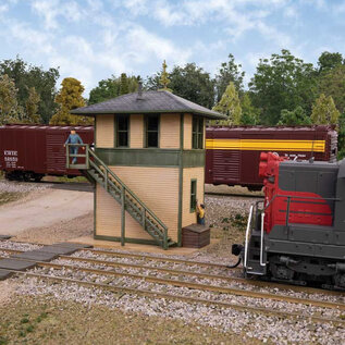 Walthers 933-3556 Trackside Signal Tower Kit