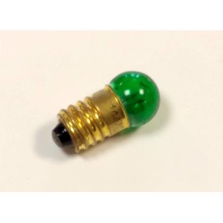 Henning's Parts 1447CG Clear Green Small Head Screw-In Bulb, 18v