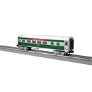 Lionel 2427900 Christmas Streamlined Observation Car