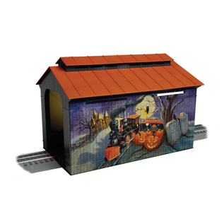 Lionel 2429070 Angela Trotta Thomas Halloween Covered Bridge