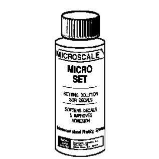 Microscale 104  Micro-Set Decal Solution, Microscale