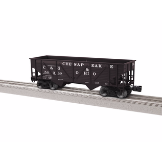 Lionel 2442070 Composite 2-Bay Hoppers Chesapeake & Ohio 3-Pack #1