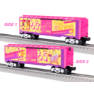 Lionel 2428440 Barbie 65th Anniversary 1970's Boxcar