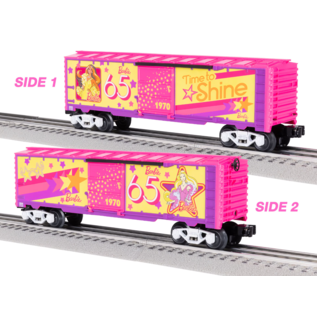 Lionel 2428440 Barbie 65th Anniversary 1970's Boxcar