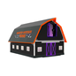 Lionel 2429110 Halloween Haunted Barn with Blinking Lights