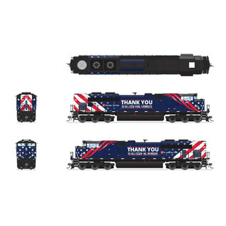 Broadway Limited 8673 MRL #4404  SD70ACe, Sound/DCC Essential Workers