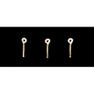 Detail Associates 2206 Eye Bolts - 3 1/2" Dia. wire formed, 10Pcs.