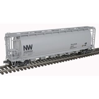 Atlas 3001445 3-Bay Cylindrical Hopper Norfolk & Western