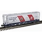 Atlas 3001446 6-Bay Cylindrical Hopper Burlington Northern Bicentennial 443056
