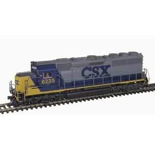 Atlas 10004243 GP40-2 Gold CSX #6243
