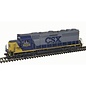 Atlas 10004243 GP40-2 Gold CSX #6243