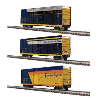 Atlas 3001642 Premier 50' Gunderson High Cube Box Car 3-Pack CSX Heritage