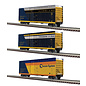Atlas 3001642 Premier 50' Gunderson High Cube Box Car 3-Pack CSX Heritage