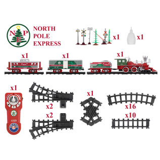 Lionel 712127 North Pole Express Battery Operated O-Gauge Train Set
