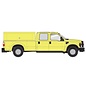 Atlas 35000003 Ford F-350 Crew Cab Utility Truck, Yellow