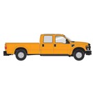 Atlas 35000004 Ford F-350 Crew Cab Pickup Truck, Orange