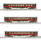 Lionel 2427440 NP Central 18" Passenger 3-Pack