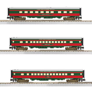 Lionel 2427440 NP Central 18" Passenger 3-Pack