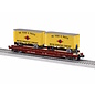 Lionel 2426720 MKT 50' TOFC Flatcar w/ 20'  Trailers
