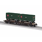 2426730 Railway Express Agency 50' TOFC Flatcar w/ 20' Trailers