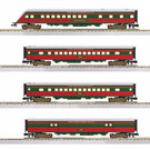 Lionel 2427430 North Pole Central 18" Aluminum 4-Pack