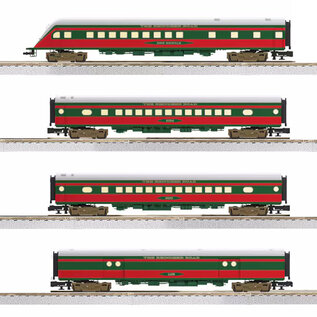 Lionel 2427430 North Pole Central 18" Aluminum 4-Pack