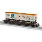 Lionel 2426700 ACME 50'TOFC Flatcar w/20' Trailers