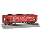 Bachmann 17609 40 ft Quad Hopper, Claus Coal Mines
