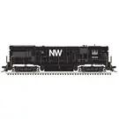 Atlas 10004273 Silver Norfolk & Western U30B Locomotive #8326